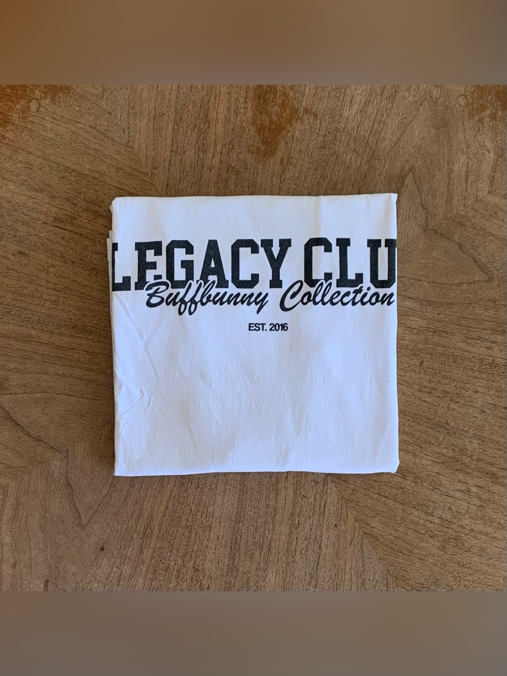BuffBunny White Legacy Long Sleeve Tee